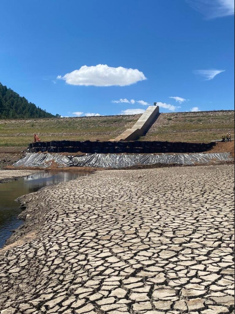 TrapBag Cofferdam System install in New Mexico